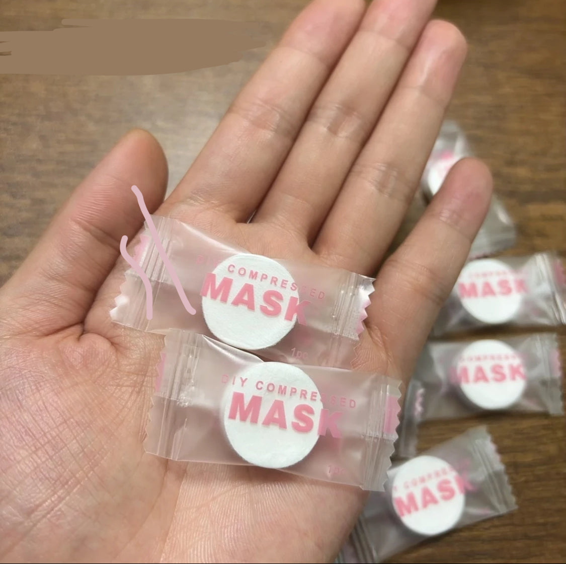 Hydrogen water facial masks (pack of 5)