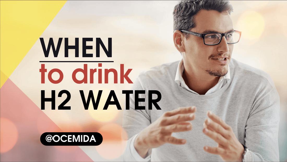 when to drink hydrogen water