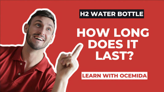 man pointing to the blog title "how long does it last"