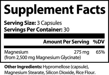 Magnesium Glycinate 275mg