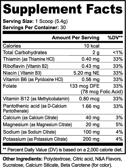 Electrolyte Powder for Hydrogen Water (Lemonade)