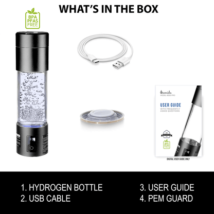 Ocemida Nexis - Professional Hydrogen Water Bottle with up to 10000 PPB