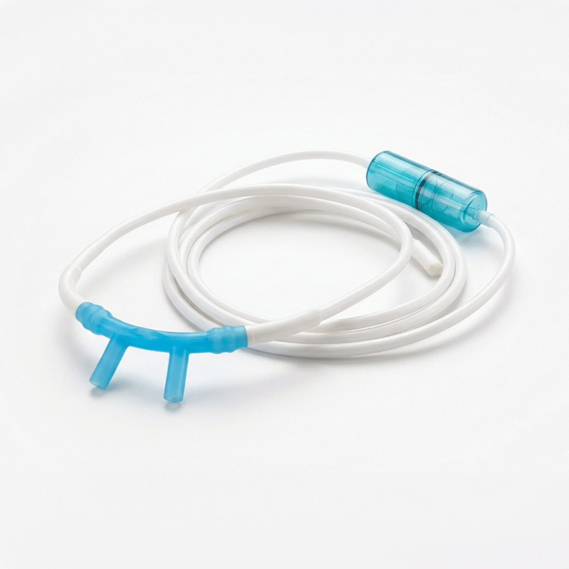 Soft Nasal Cannula with Water Collector for Hydrogen and Oxygen Inhalation Machines
