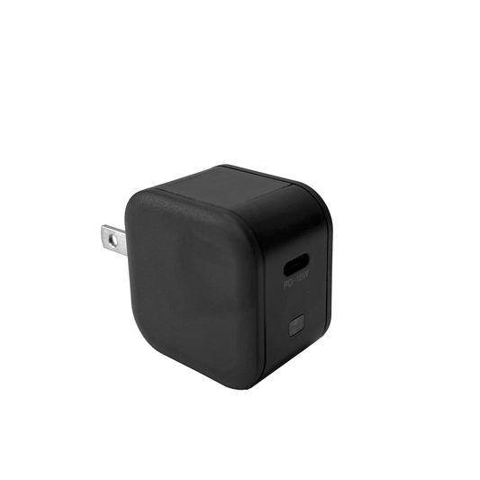 usb-c charger black