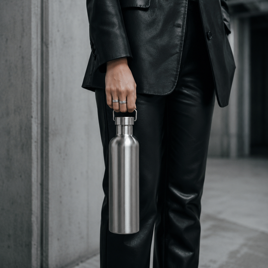 Ocemida InoXS™ - Vacuum Insulated 316 Stainless Steel Water Bottle (Plastic Free)
