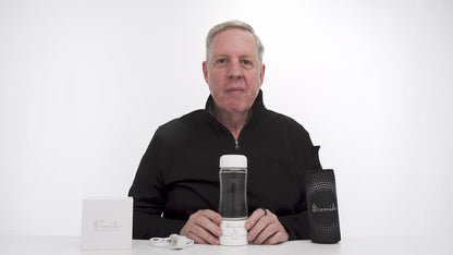 Botella de agua de hidrógeno con tecnología de autolimpieza cercana a los rayos UV