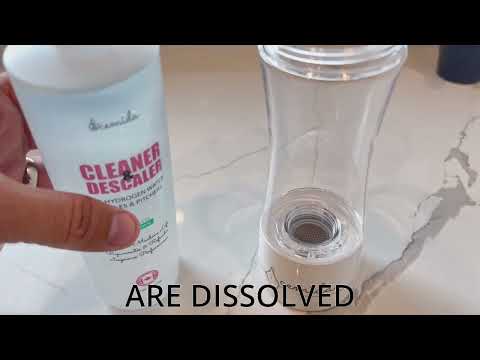 How to clean a hydrogen water bottle