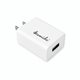 A white rectangular Ocemida USB wall charger with a two-prong plug and a black USB-A port, shown on a clean white background.