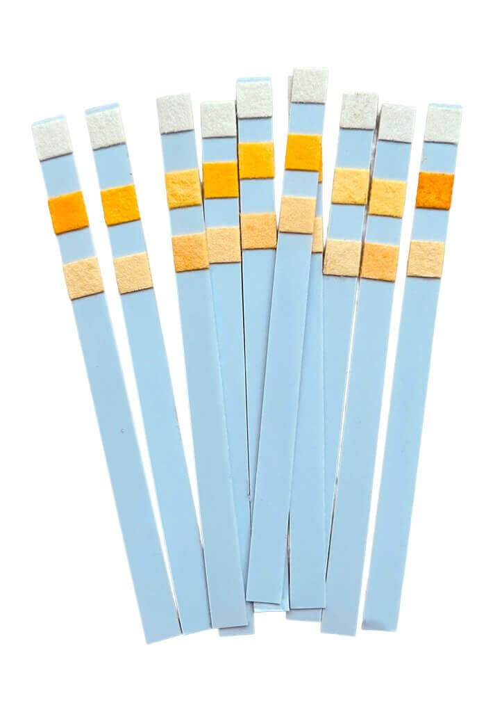 3-in-1 Hydrogen Water Test Strips for Chlorine, pH and Total Alkalinity - Ocemida Water